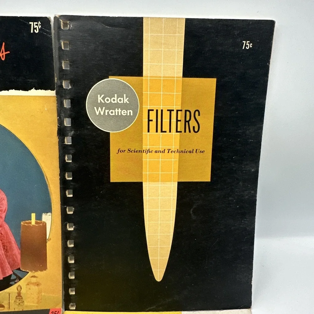 Kodak Photography Data Books. Lot Of 4 Paperback Books. 1949-1956